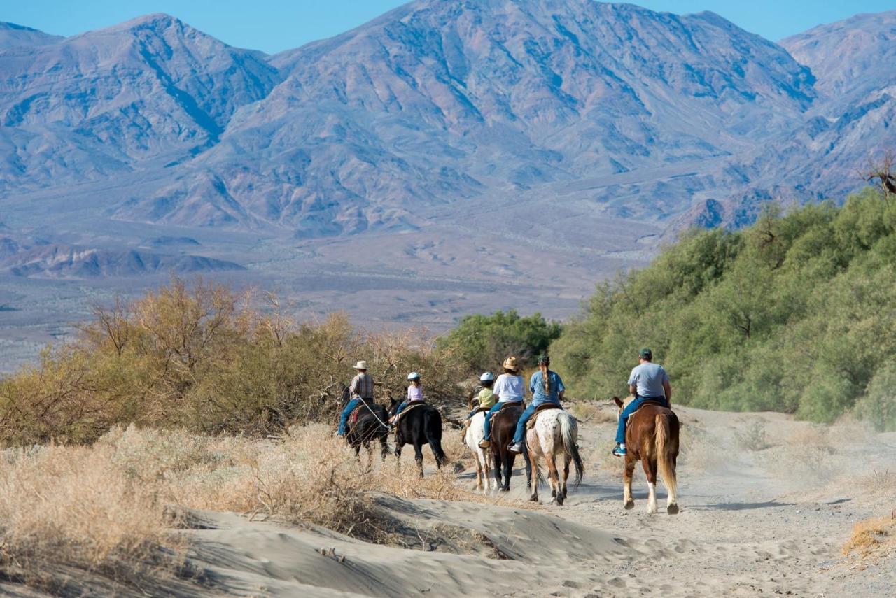 The Inn At Death Valley Exterior photo Horseback riders on the Old Spanish Trail